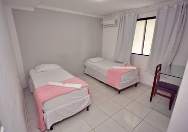 Apartamento duplo solteiro